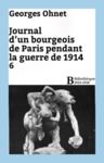 Livre numérique Journal d'un bourgeois de Paris pendant la guerre de 1914 - 6