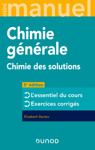 Livre numérique Mini Manuel - Chimie générale - 3e éd.