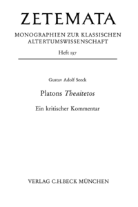 Libro electrónico Platons Theaitetos