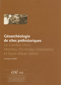 Livre numérique Géoarchéologie de sites préhistoriques
