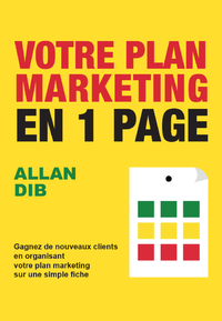 Livre numérique Votre plan marketing en 1 page
