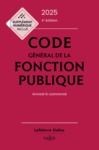 Electronic book Code général de la fonction publique 2025 - 4ème édition