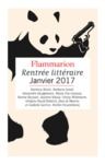 Electronic book Extraits gratuits - Rentrée littéraire Flammarion janvier 2017