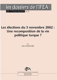 Livre numérique Les élections du 3 novembre 2002