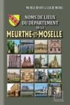 E-Book Noms de lieux du Département de la Meurthe-et-Moselle