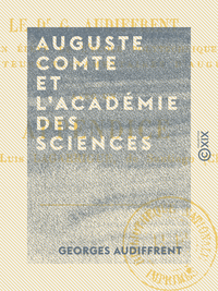 Livre numérique Auguste Comte et l'Académie des sciences - Réponse à M. J. Bertrand