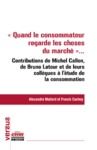 Electronic book "Quand le consommateur regarde les choses du marché..."