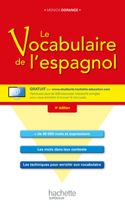 Livre numérique Le vocabulaire de l'espagnol