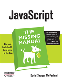 Livre numérique JavaScript: The Missing Manual