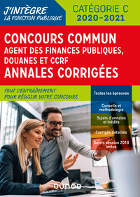 Livre numérique Concours Commun Agent des Finances Publiques Douanes et CCRF