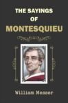 Electronic book The Sayings of Montesquieu