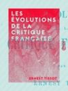 E-Book Les Évolutions de la critique française