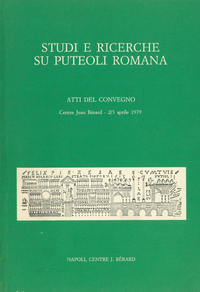 Livre numérique Studi e ricerche su Puteoli romana