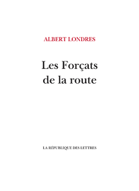 Libro electrónico Les Forçats de la route