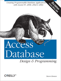 Livre numérique Access Database Design & Programming