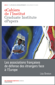 Livre numérique Les associations françaises de défense des étrangers face à l’Europe