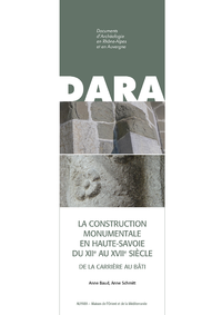Livre numérique La construction monumentale en Haute-Savoie du XIIe au XVIIe siècle