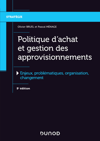 Libro electrónico Politique d'achat et gestion des approvisionnements - 5e éd.