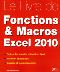 Livre numérique Le livre des Fonctions et Macros Excel 2010