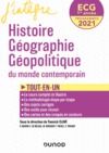 Electronic book ECG 1re année Histoire Géographie Géopolitique - 2021 - Tout-en-un