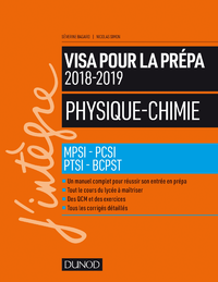 Livre numérique Physique-Chimie - Visa pour la prépa 2018-2019