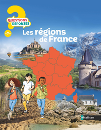 Libro electrónico Les régions de France - Questions/Réponses - doc dès 7 ans
