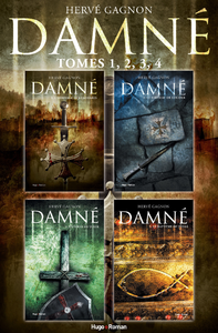 Livro digital Coffret Damné - tomes 1,2,3,4