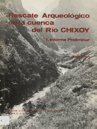 Livre numérique Rescate Arqueológico en la cuenca del Río Chixoy 1