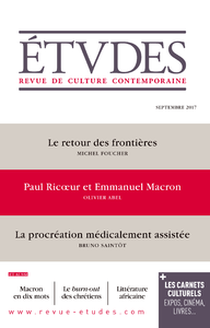 Livre numérique Etudes - Paul Ricoeur & Emmanuel Macron