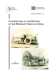 Electronic book Contribution to the History of the Wheeled Vehicle in India