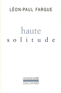 Livro digital Haute solitude