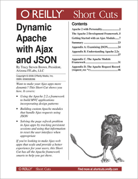 Livre numérique Dynamic Apache with Ajax and JSON