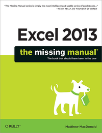 Livre numérique Excel 2013: The Missing Manual
