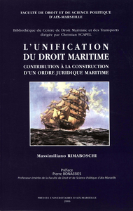 Electronic book L’unification du droit maritime