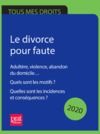 Livre numérique Le divorce pour faute 2020