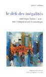 Livro digital Le défi des inégalités - Amérique Latine/Asie : une comparaison économique