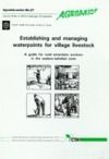 Electronic book Establishing and Managing Waterpoints for Village Livestock
