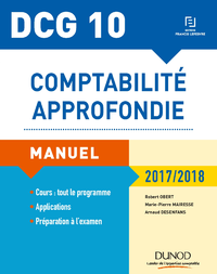 Livre numérique DCG 10 - Comptabilité approfondie 2017/2018 - 8e éd.