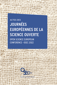 Electronic book Actes des Journées européennes de la science ouverte