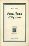 Electronic book Feuillets d'Hypnos