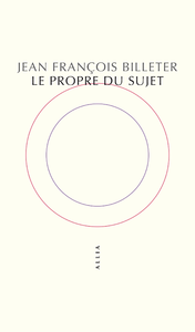 Libro electrónico Le Propre du sujet
