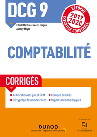 Electronic book DCG 9 Comptabilité - Corrigés