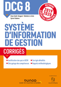 Electronic book DCG 8 - Système d'information de gestion - Corrigés