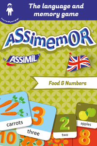 Electronic book Assimemor – My First English Words: Food and Numbers
