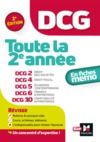 Livro digital DCG : Toute la 2e année du DCG 2, 4, 5, 6, 10 en fiches - Révision