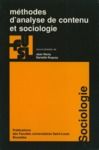 Livre numérique Méthodes d’analyse de contenu et sociologie