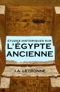Electronic book Études historiques sur l’Égypte ancienne