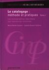 Electronic book Le catalogage : méthode et pratiques