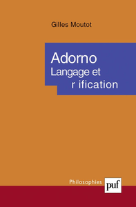 Libro electrónico Adorno. Langage et réification