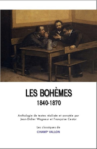 Livre numérique Les Bohèmes, 1840-1870